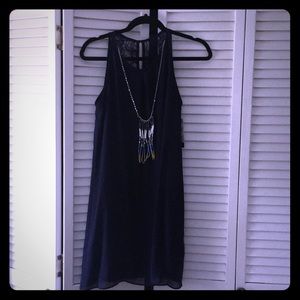 Semi-formal dress & attached necklace